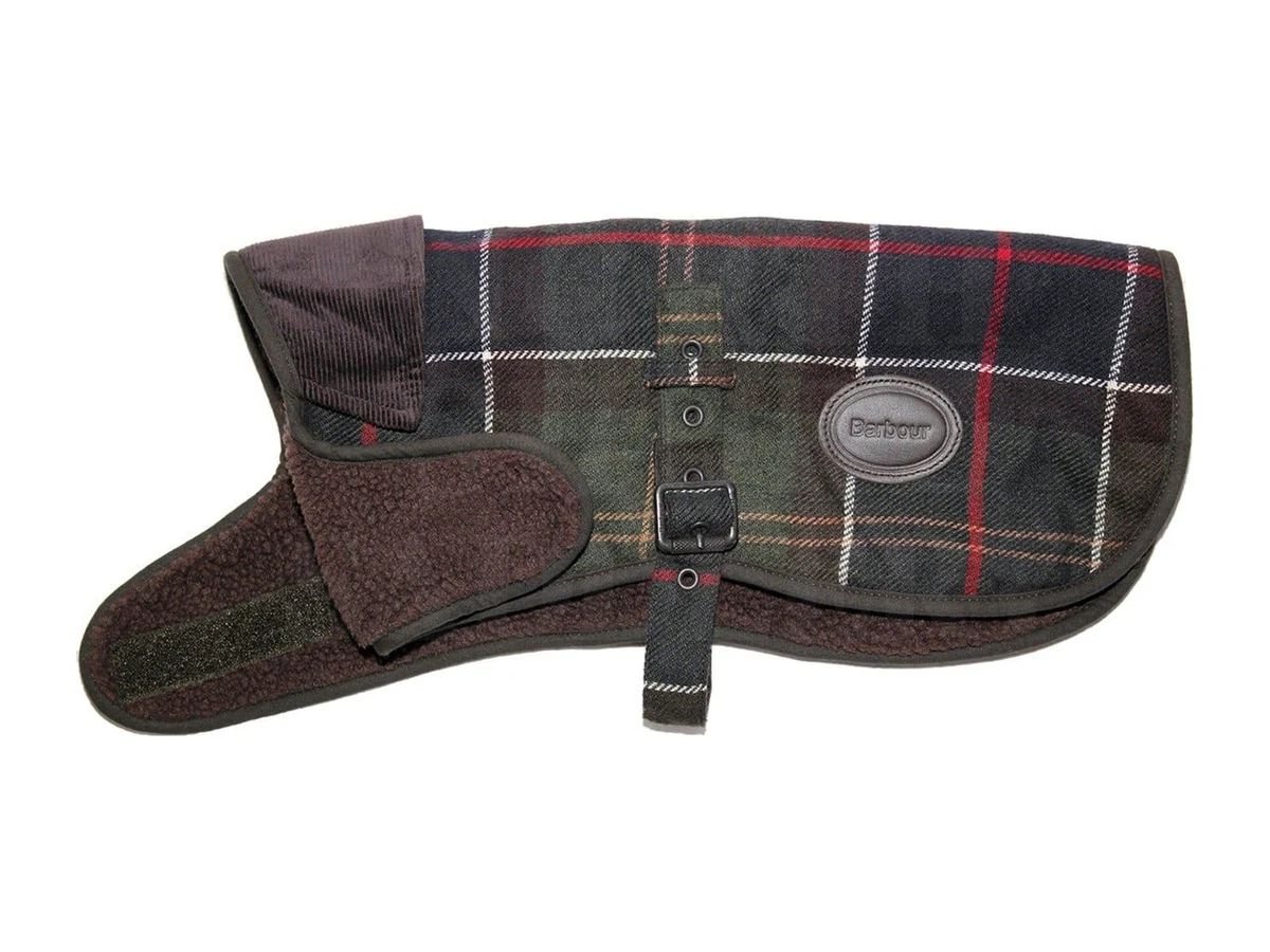 Barbour-täcke i rutig ullblandning, Classic Tartan