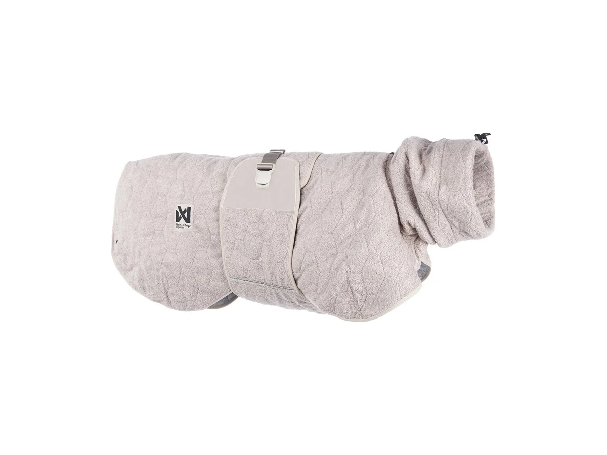 Non-stop dogwear Drying Jacket i färgen Sand