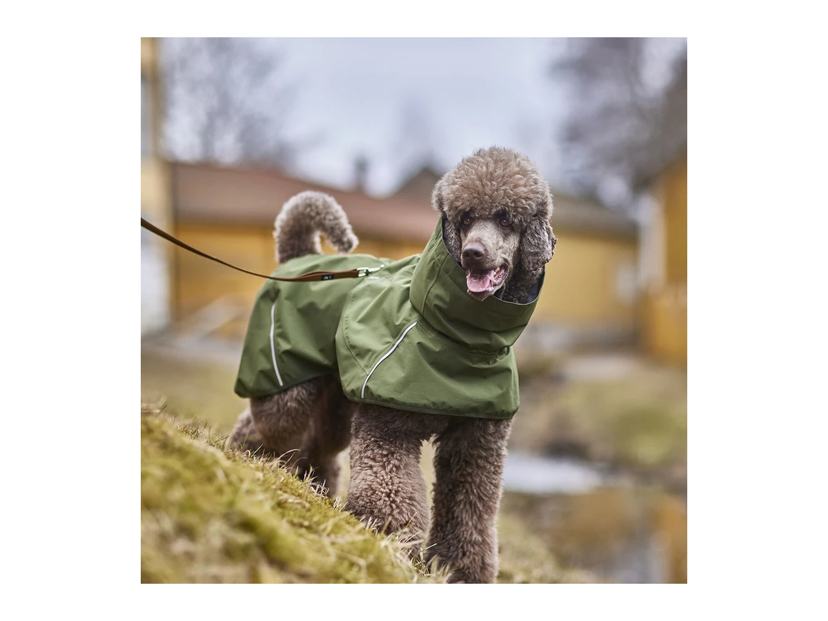 Hurtta Mudventure Coat ECO i grönt